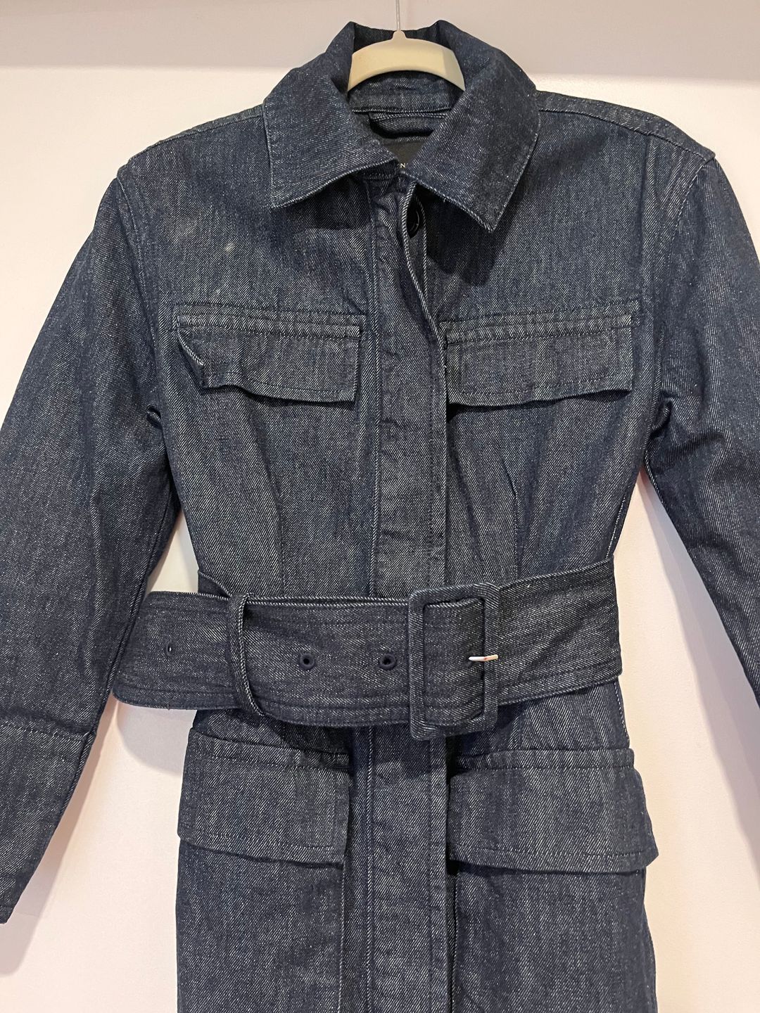 Banana Republic Banana Republic Mia Denim Belted Dress Women Size Small