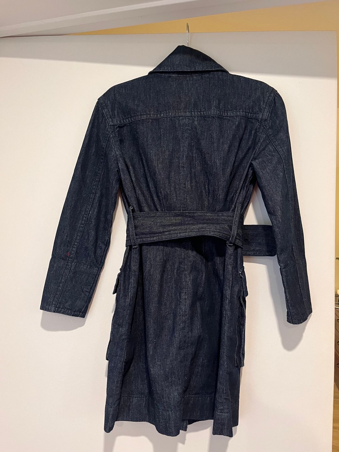 Banana Republic Banana Republic Mia Denim Belted Dress Women Size Small