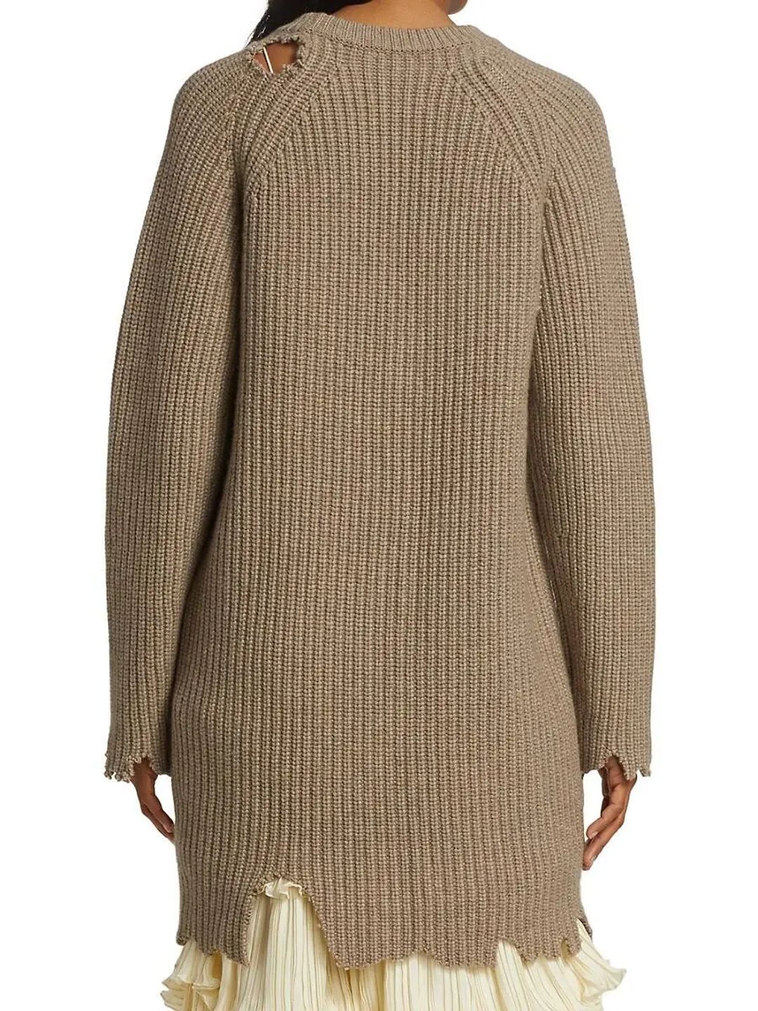 Rory Distressed Cardigan Sweater