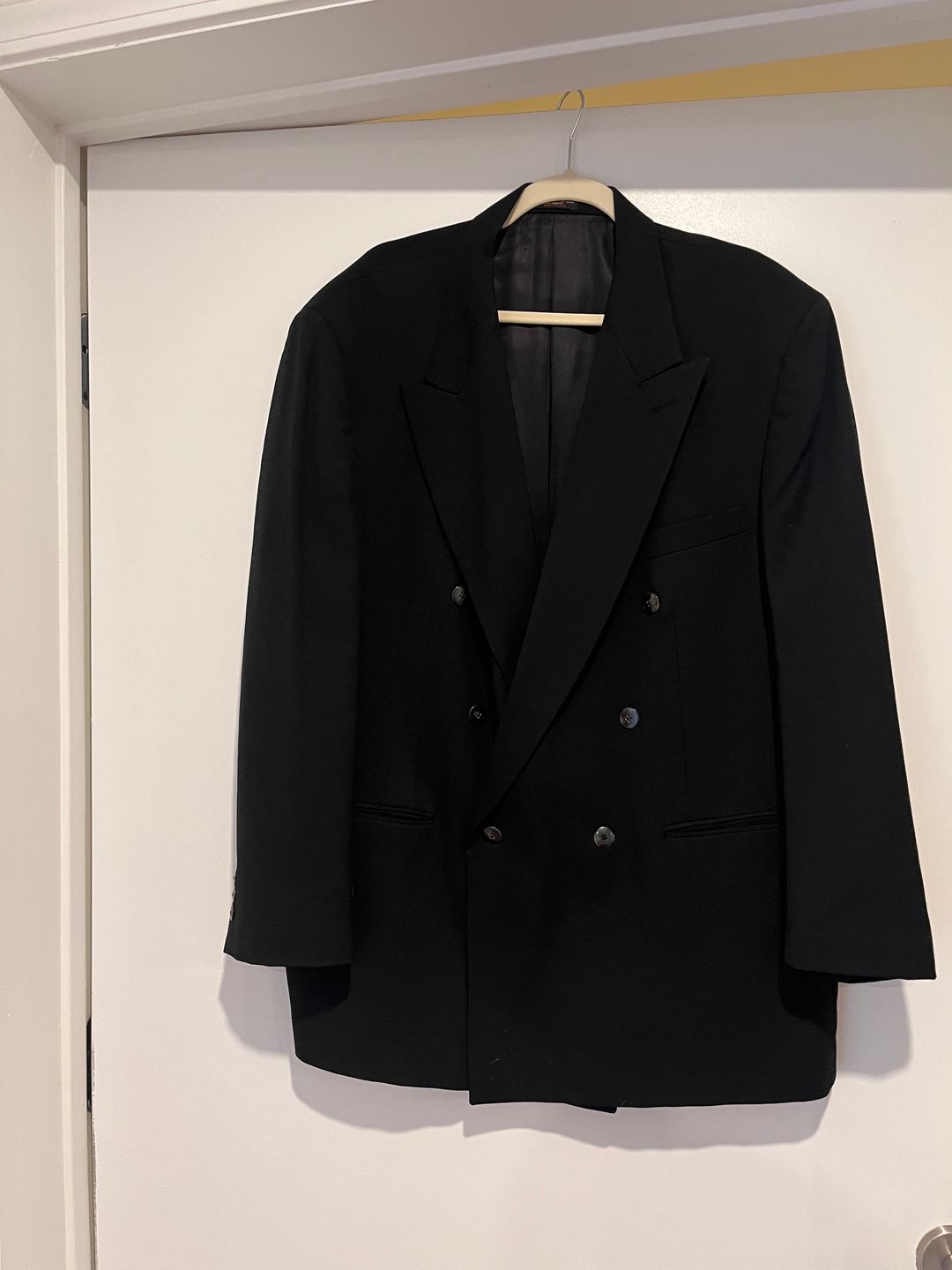 Vintage Large Black Blazer 