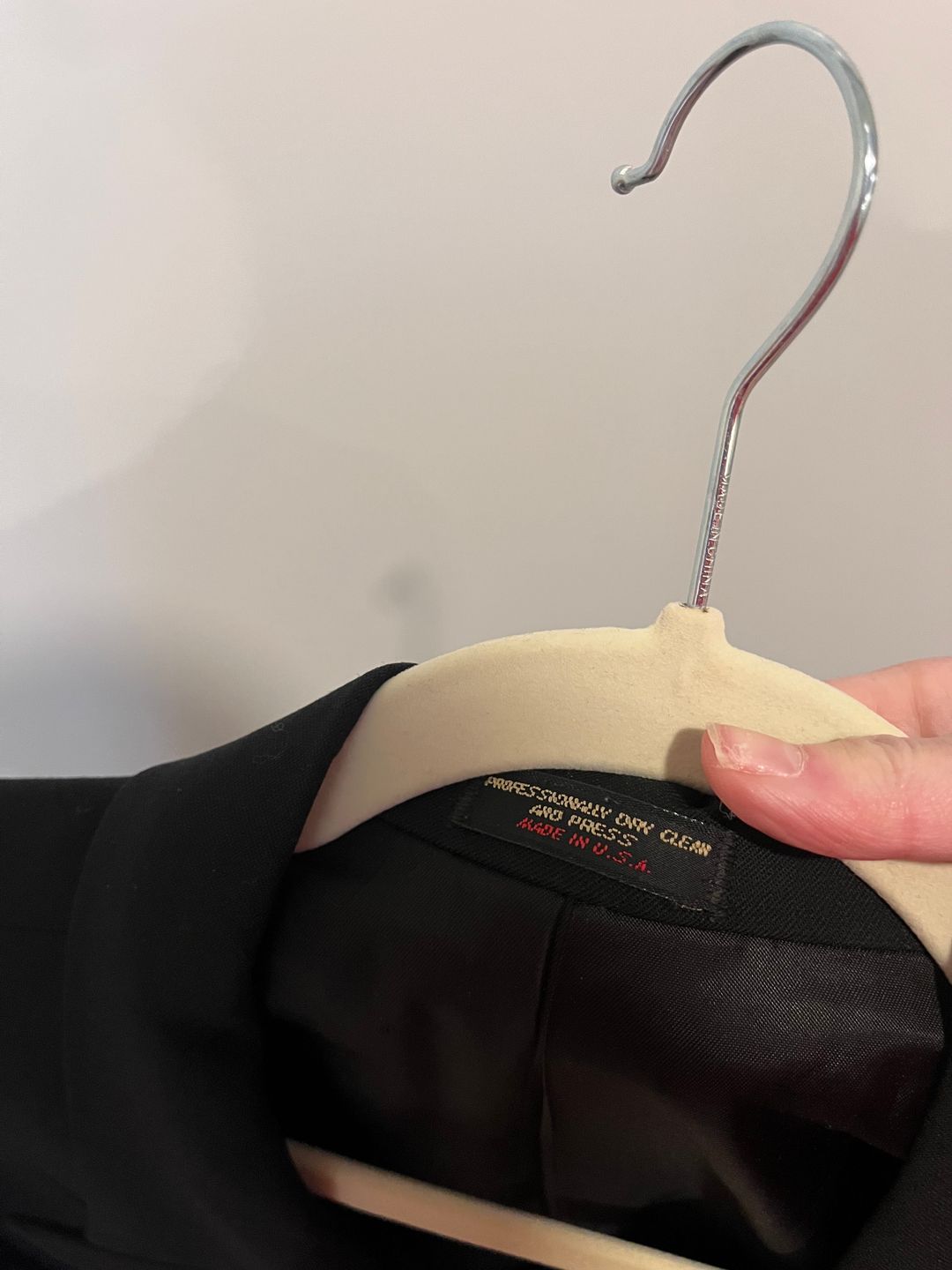 Vintage Large Black Blazer 