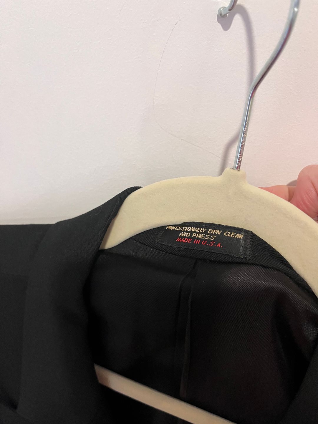 Vintage Large Black Blazer 