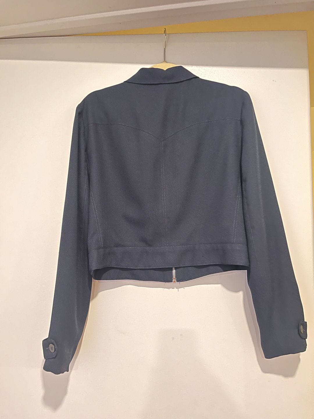 Vintage Anna Paul Navy Zip Up Jacket