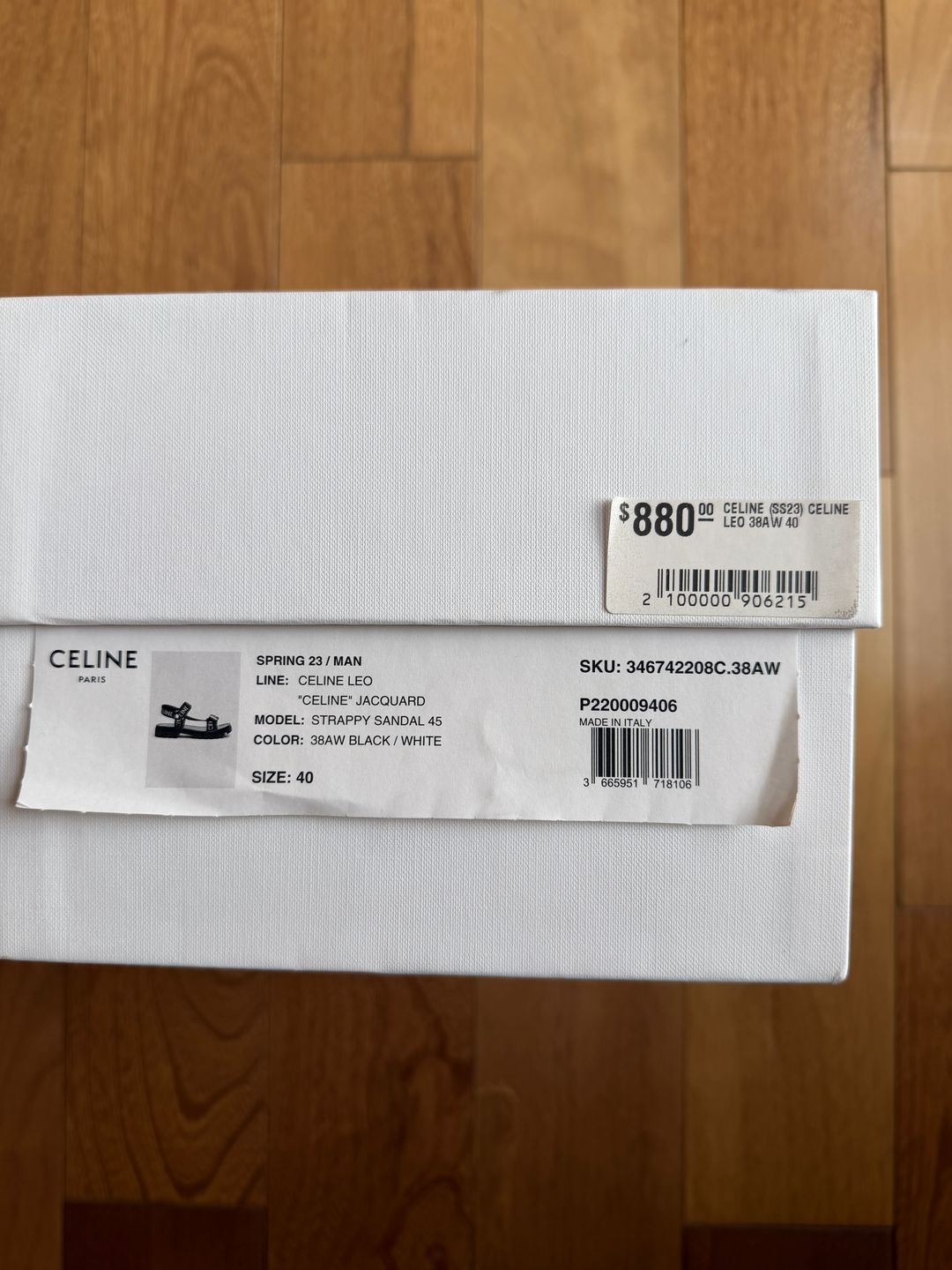 Celine Leo Strappy Sandal