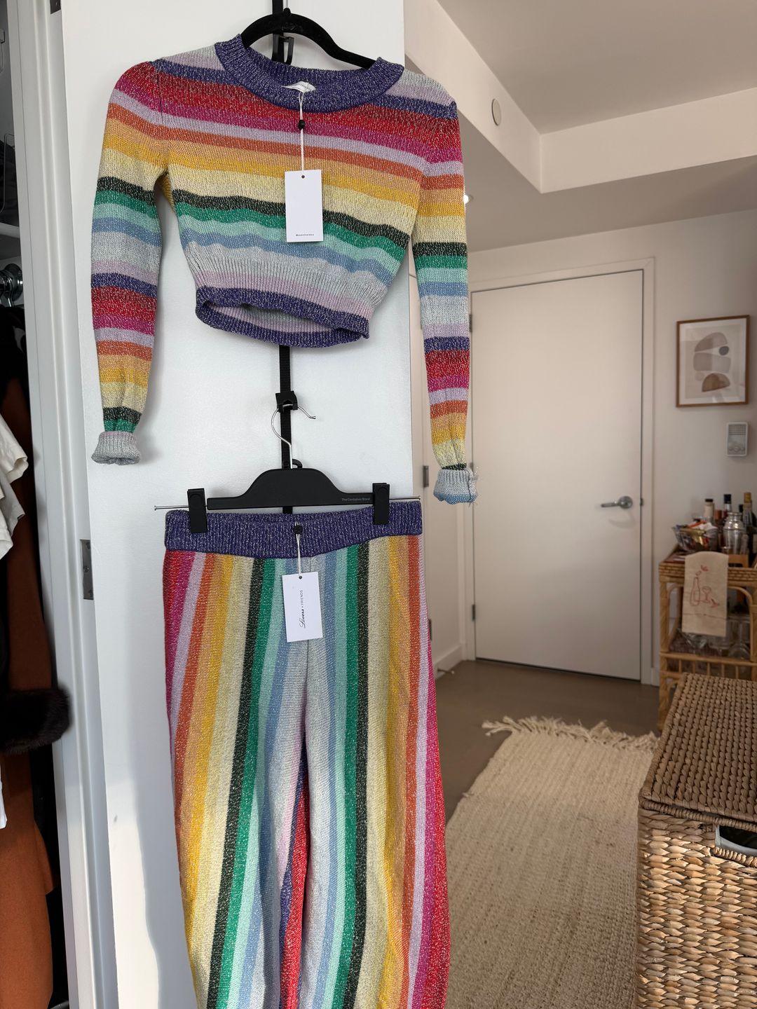 Two Piece Believe Set Multi-Color