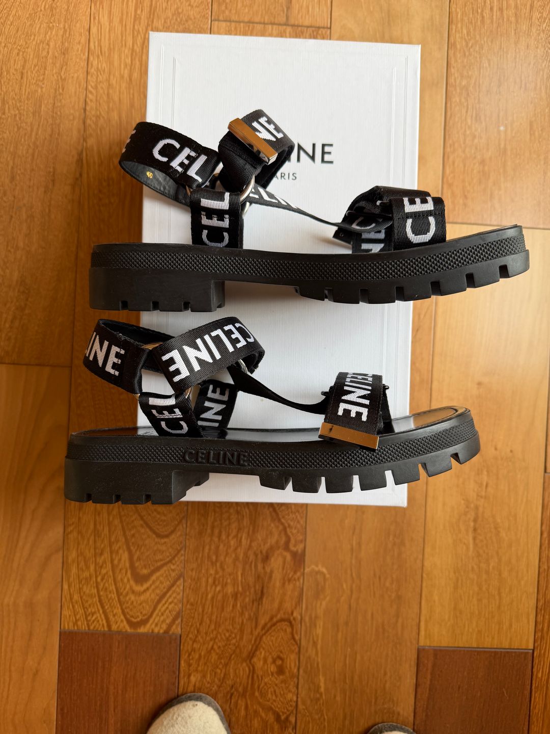 Celine Leo Strappy Sandal
