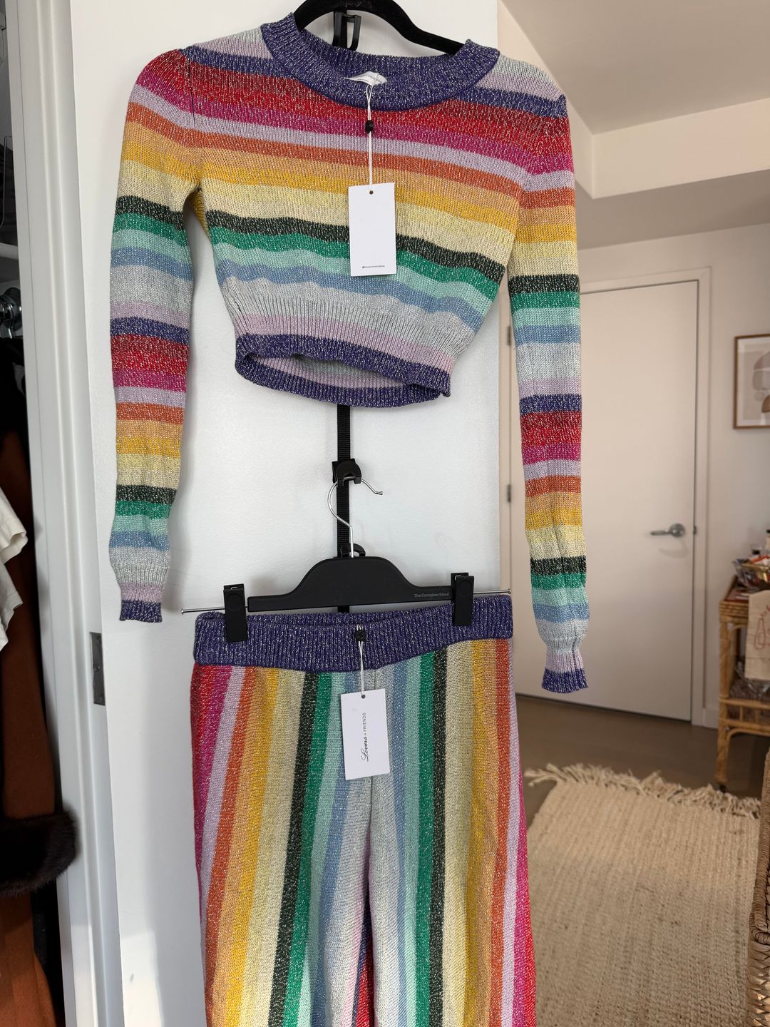 Lovers and friends two piece multi color set 