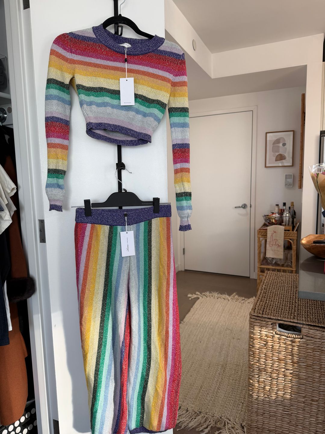 Lovers and friends two piece multi color set 