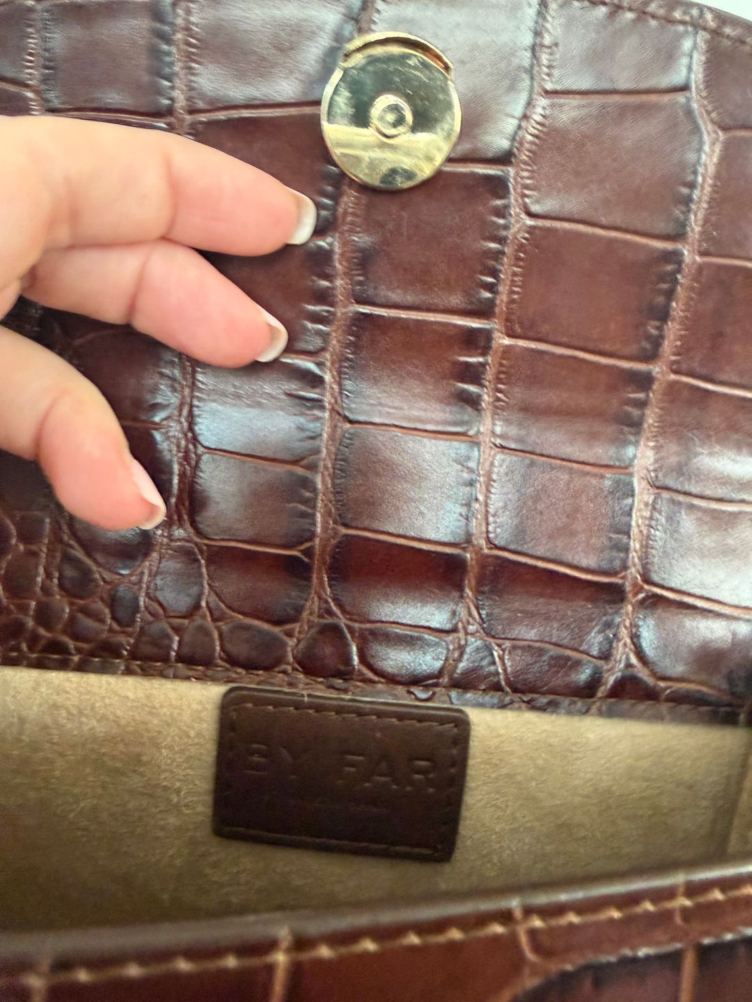 Croc Embossed Bag