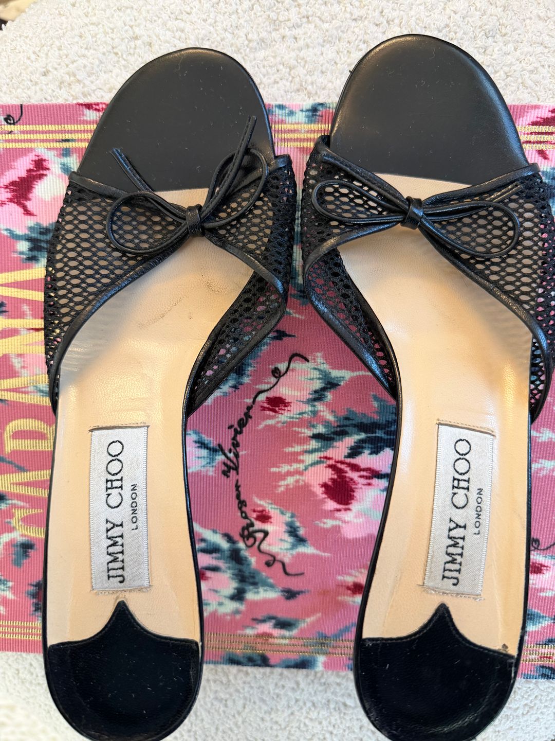 Jimmy Choo Mesh Pumps