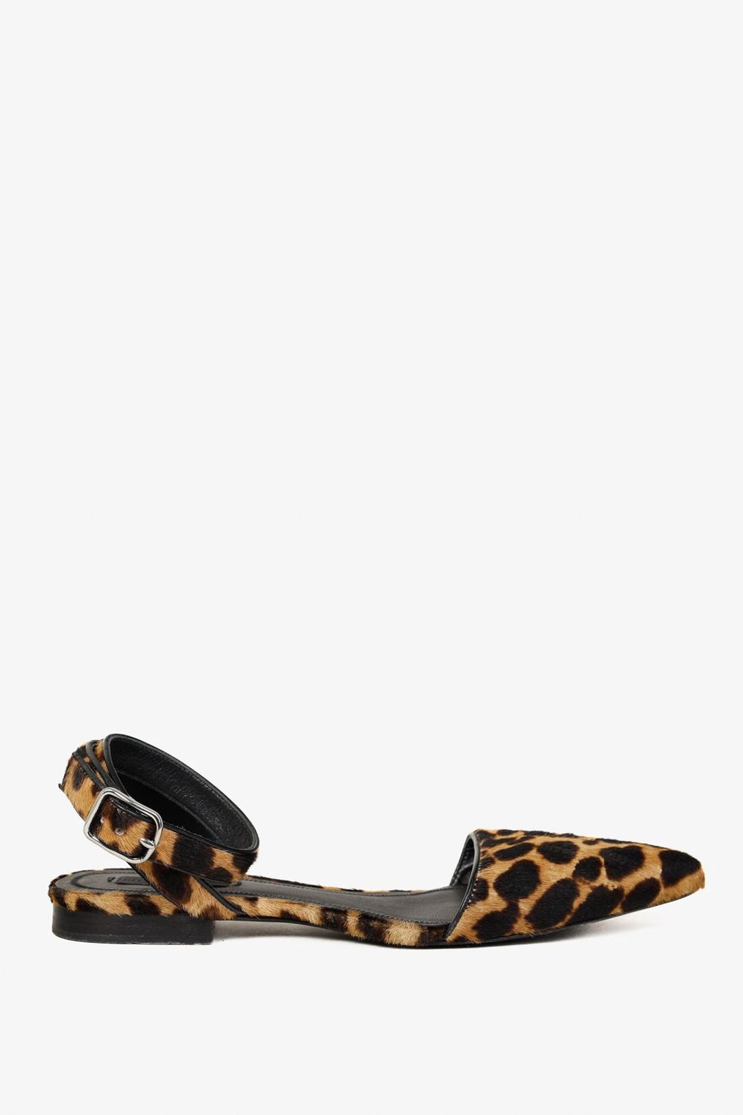 Lara Ankle Strap Pointed Flat