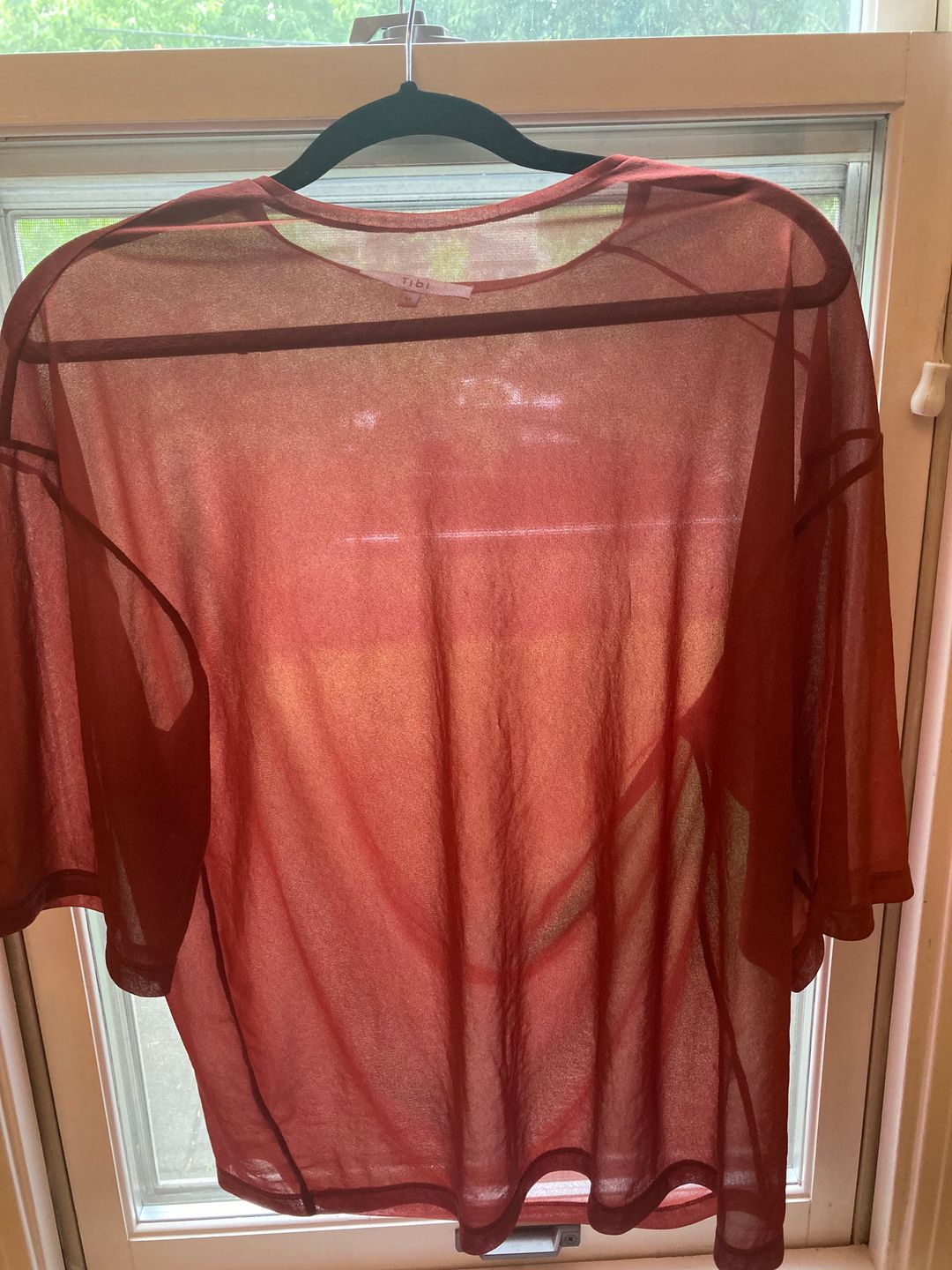 Sheer Gauze Easy T-Shirt