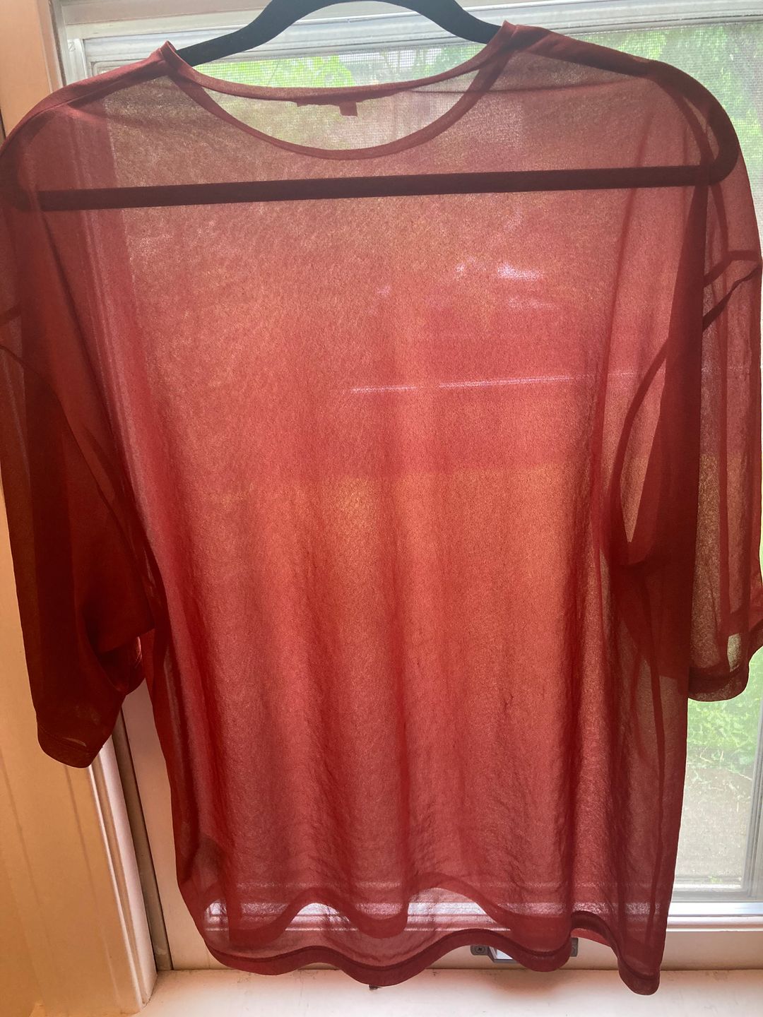 Sheer Gauze Easy T-Shirt