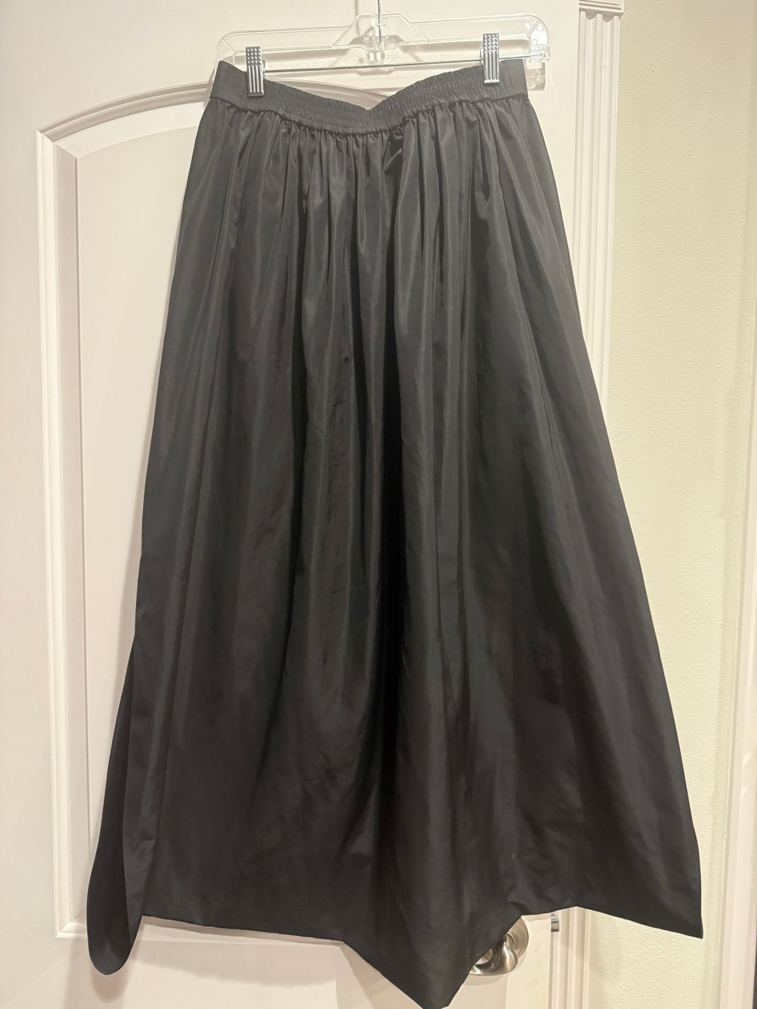 Italian Sporty Nylon Pleated Jalouise Skirt