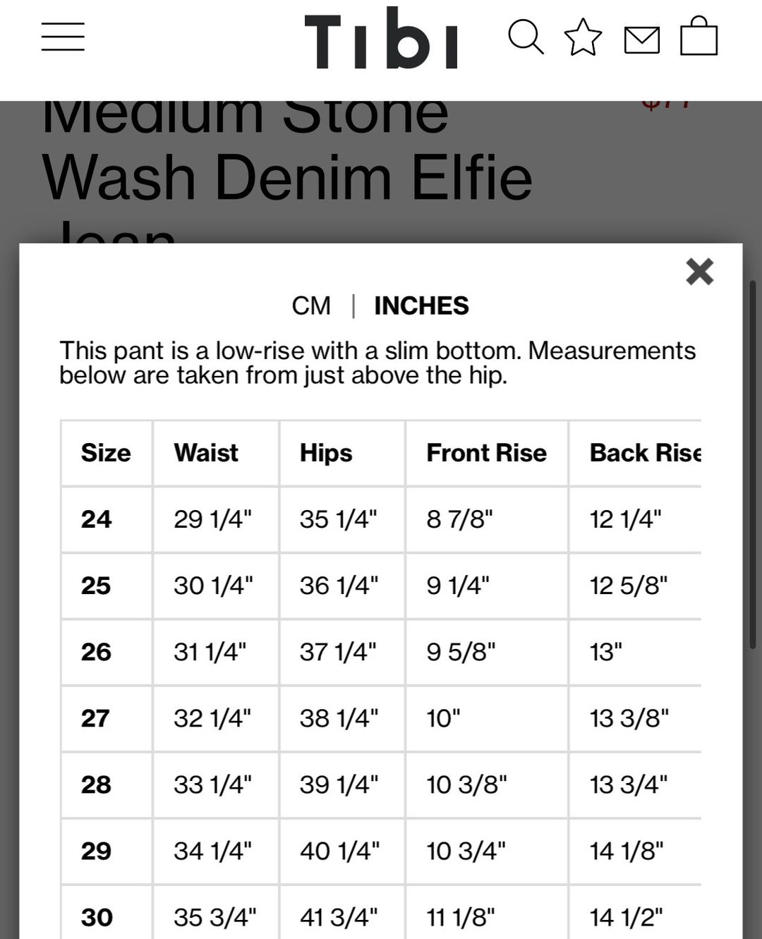Medium Stone Wash Denim Elfie Jean