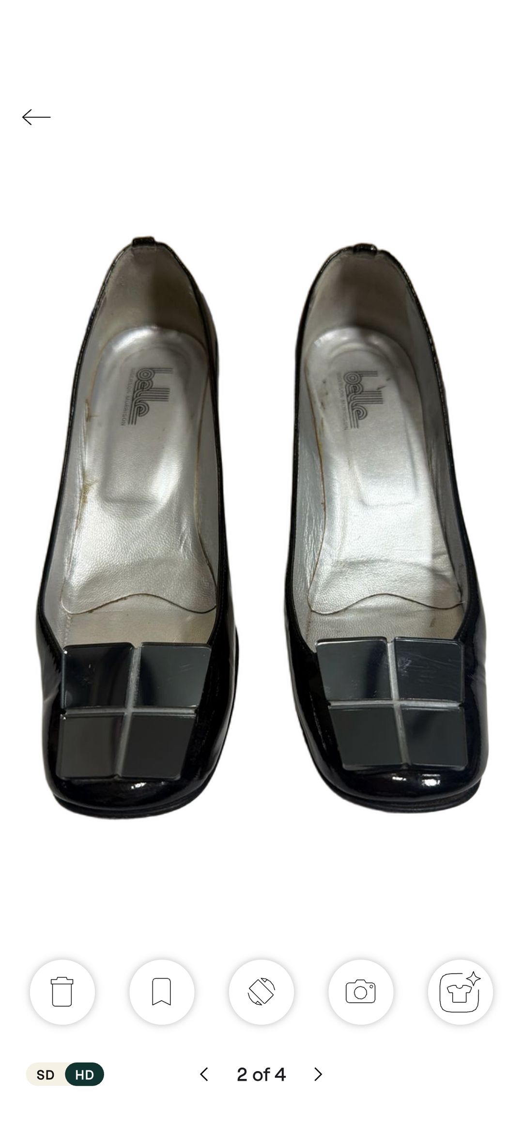 Sigerson Morrison Black leather dress shoes