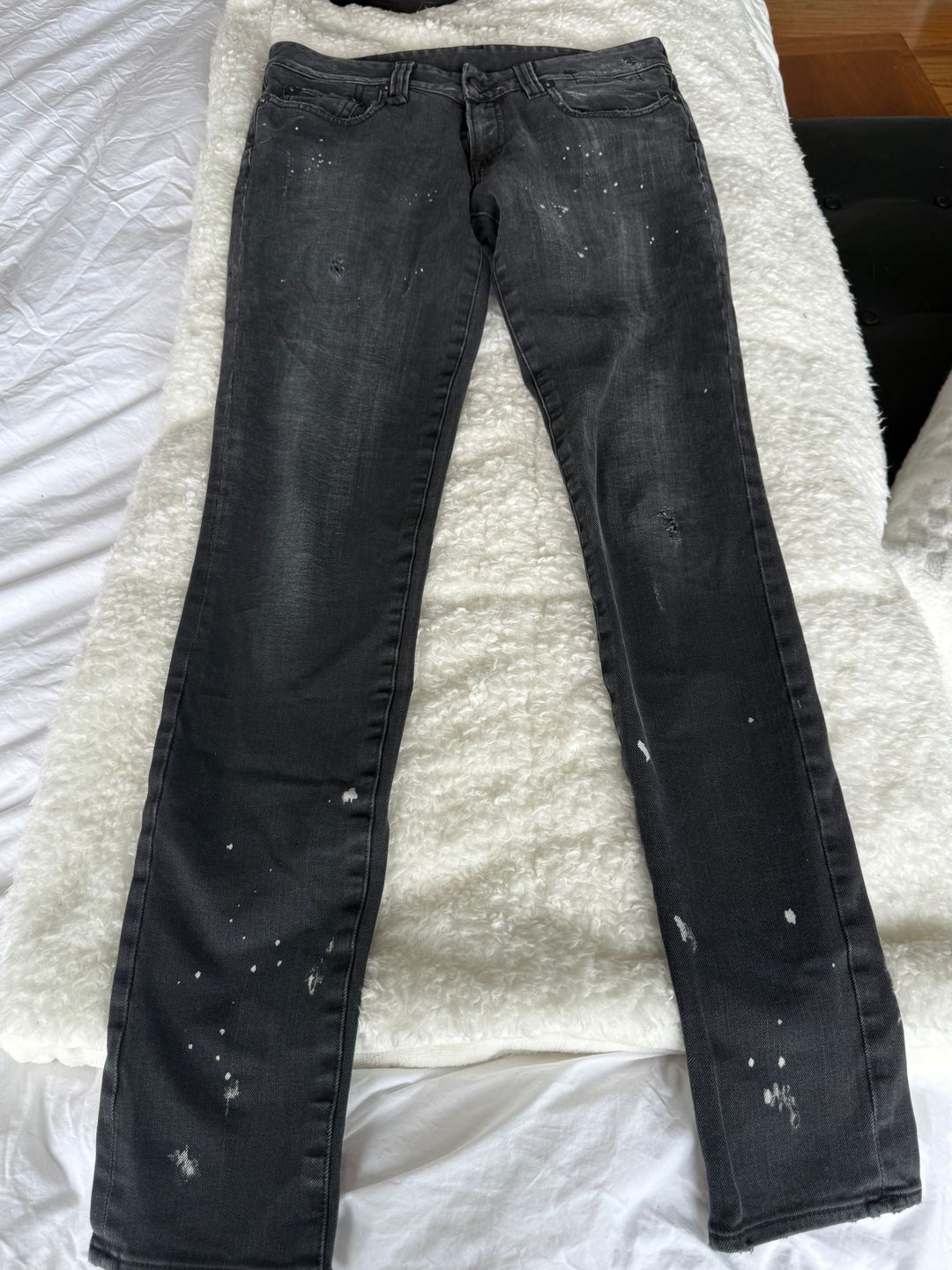 R13 Mid-Rise Skinny Leg Jeans