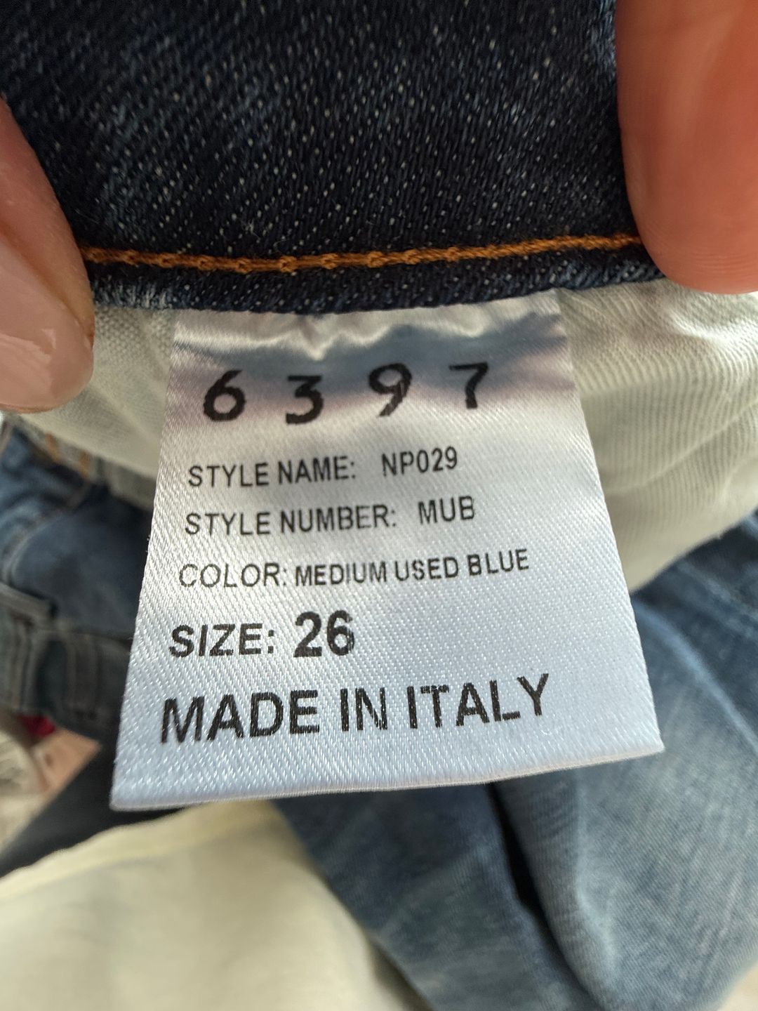 Cropped denim