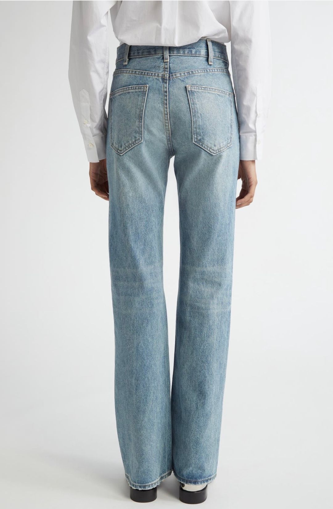 Joan high-rise straight-leg jeans