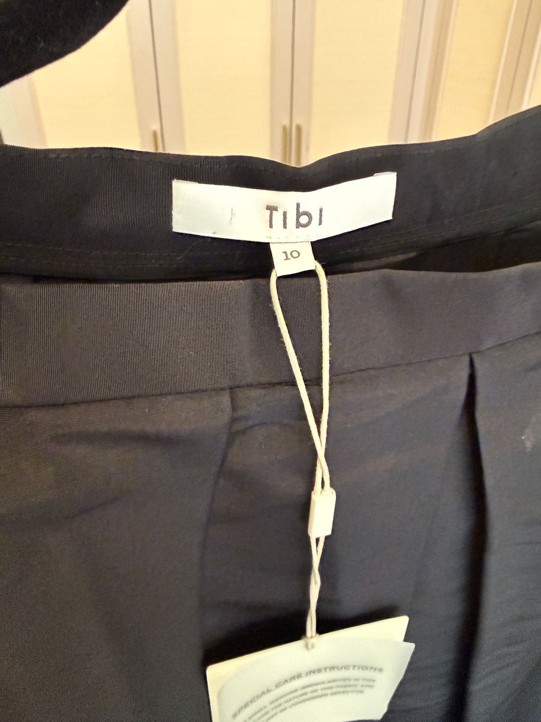 Tibi Silk Faille Full Skirt