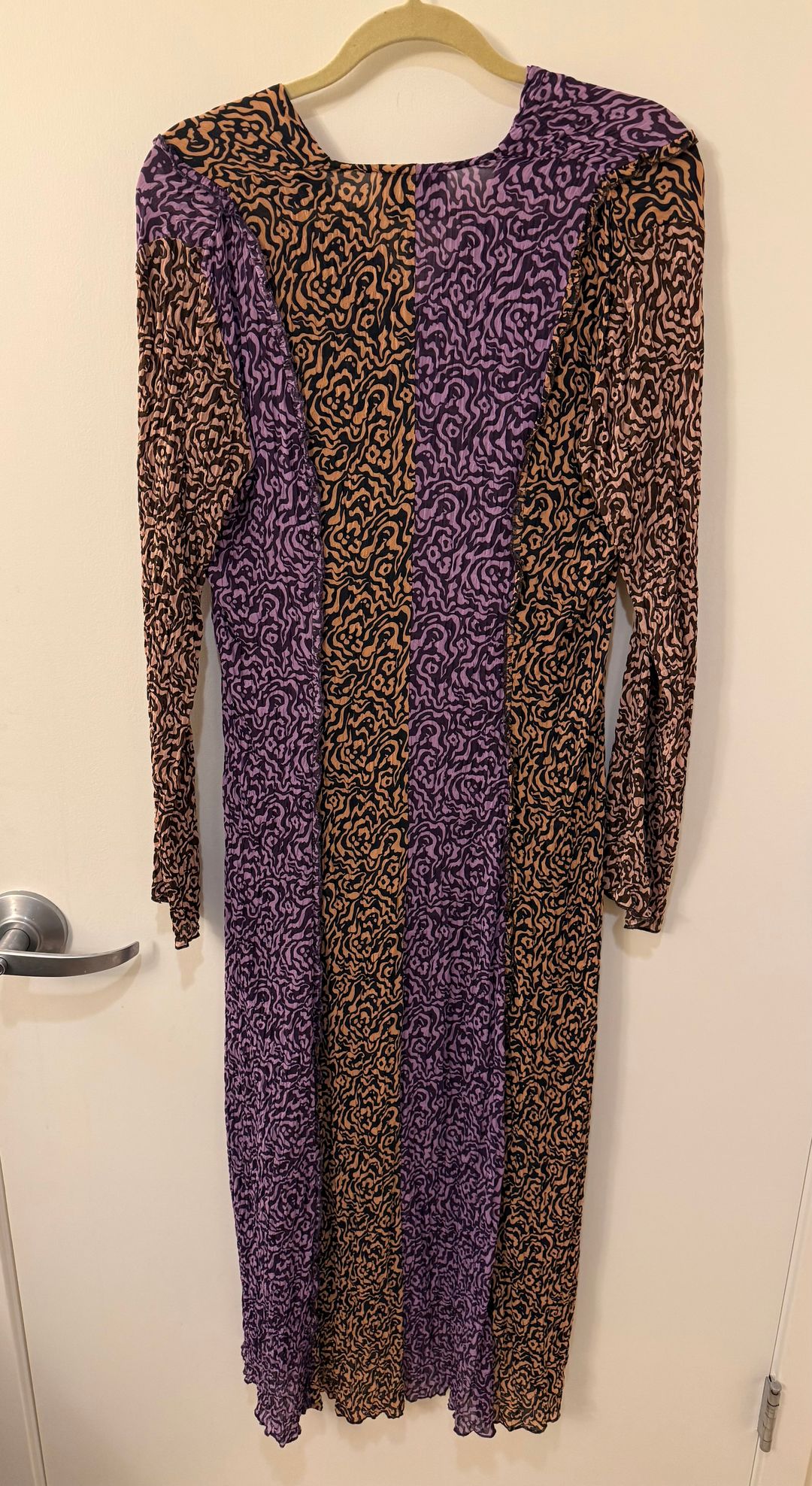 Kamil Dress - Graphic Animal Patchwork on Garmentory