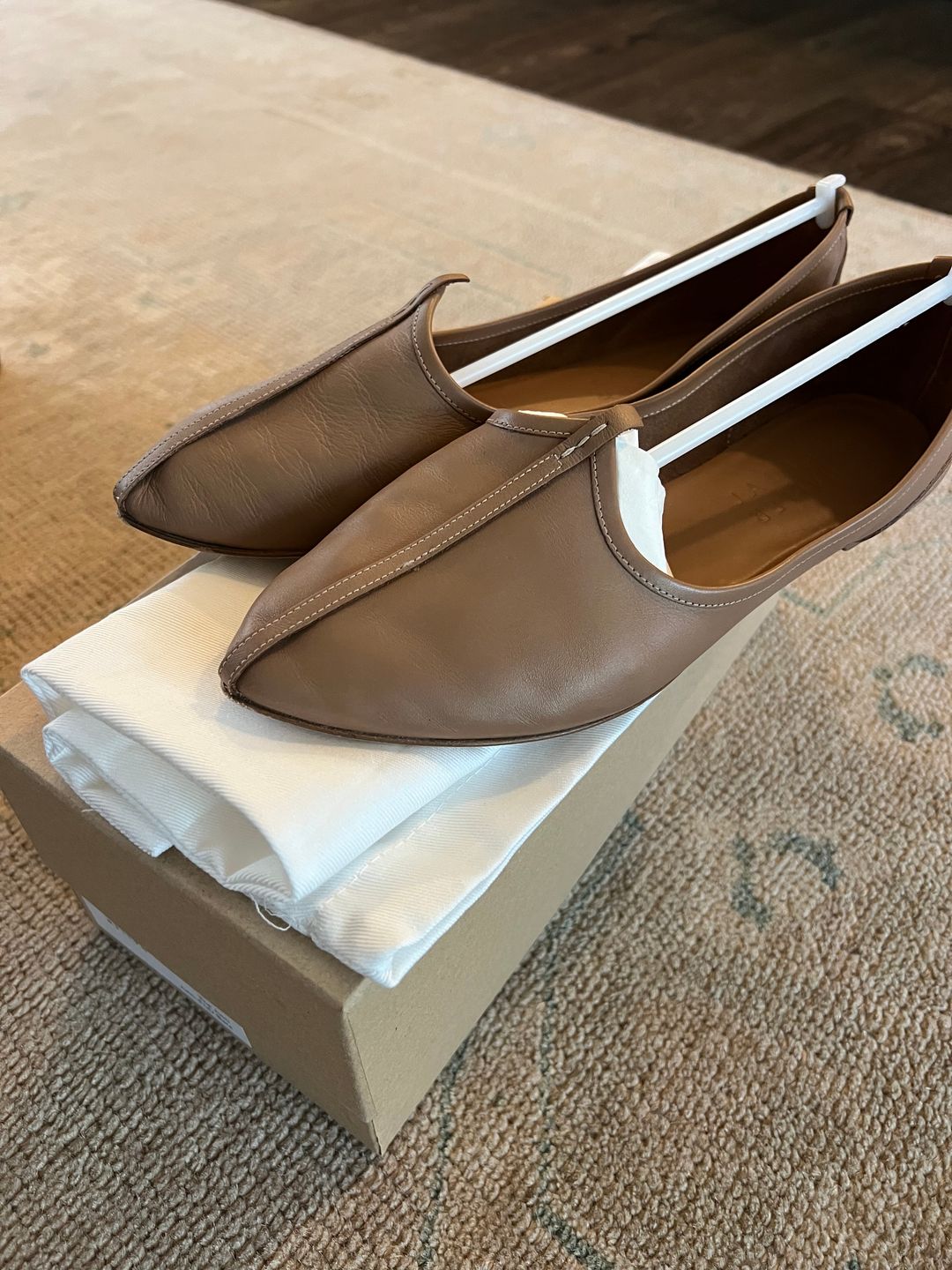 The Jutti Slipper in Bare