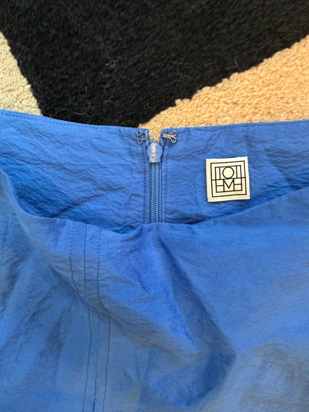 Parachute skirt cobalt