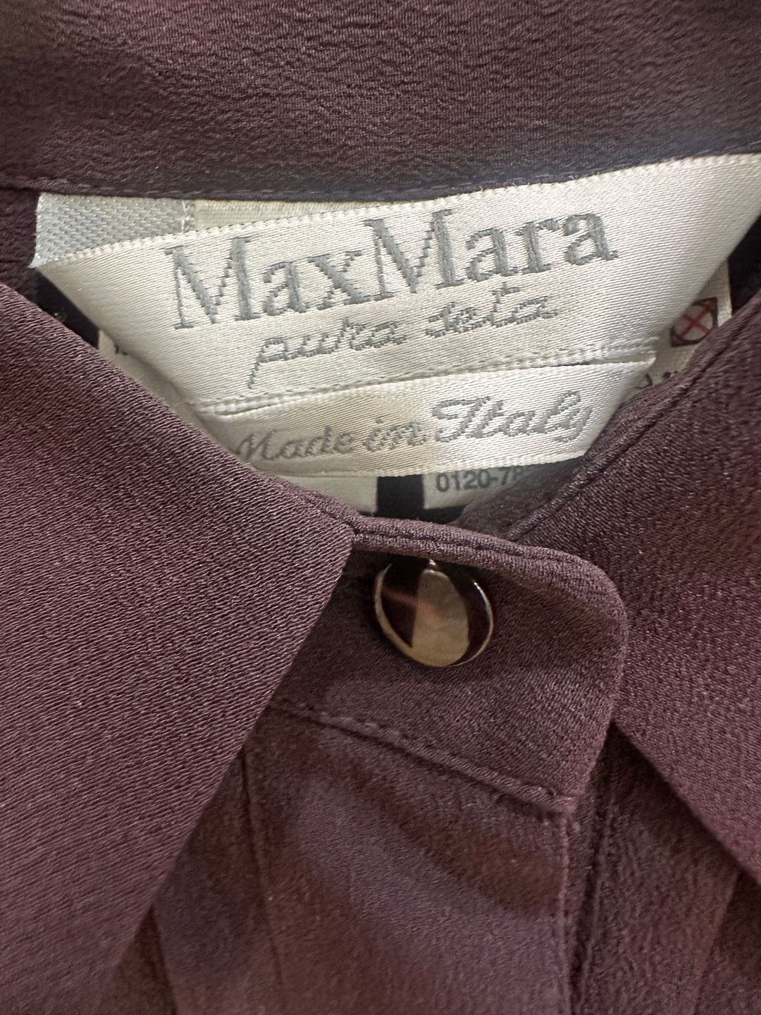 Pleated Long-Sleeve Shirt