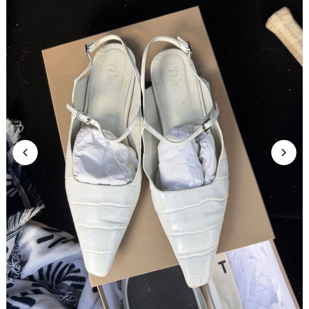 Croc Print Rudy Flat
