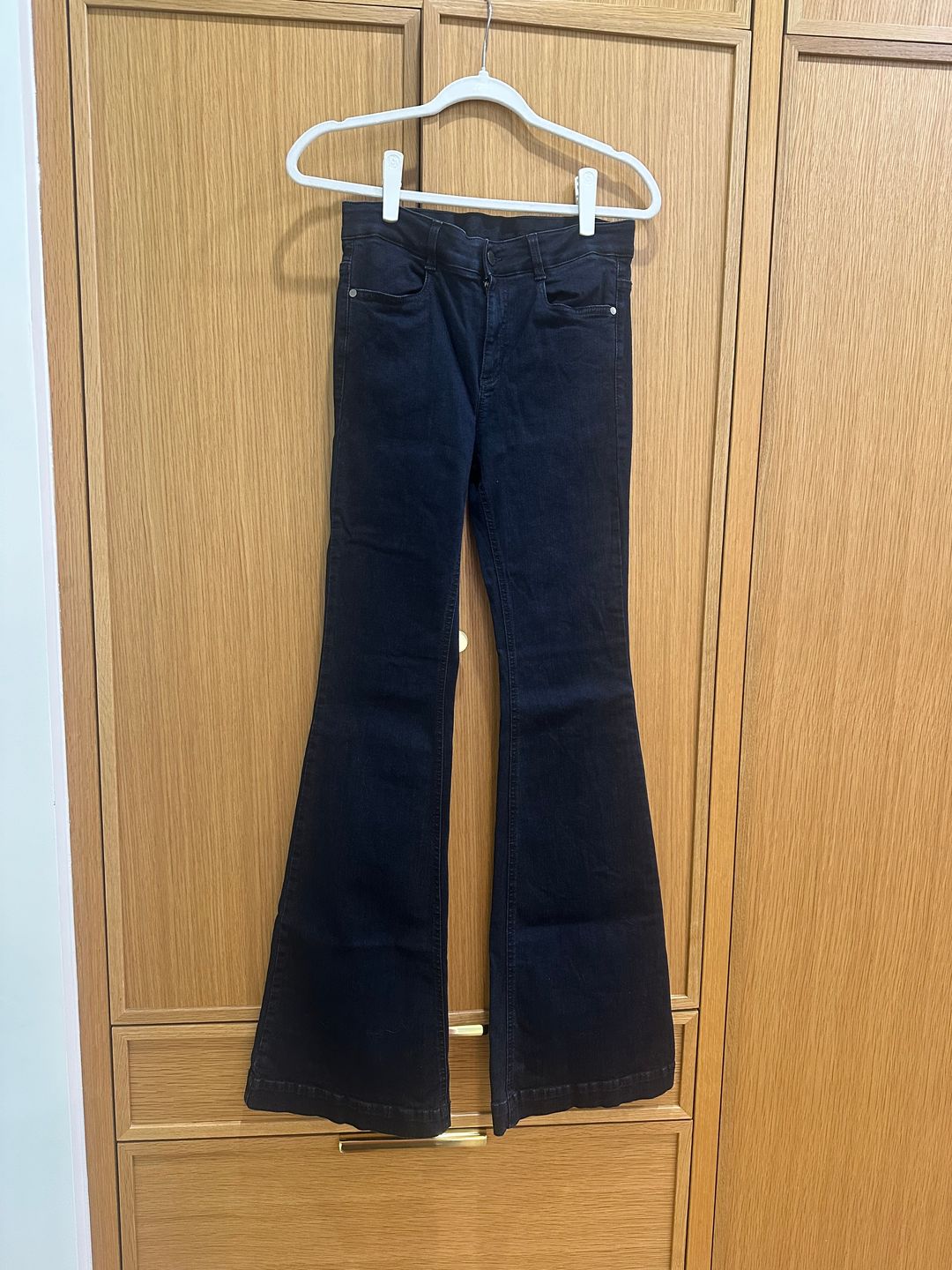 Stella McCartney Dark Denim Boot Cut Jeans, Size 30 (runs small)