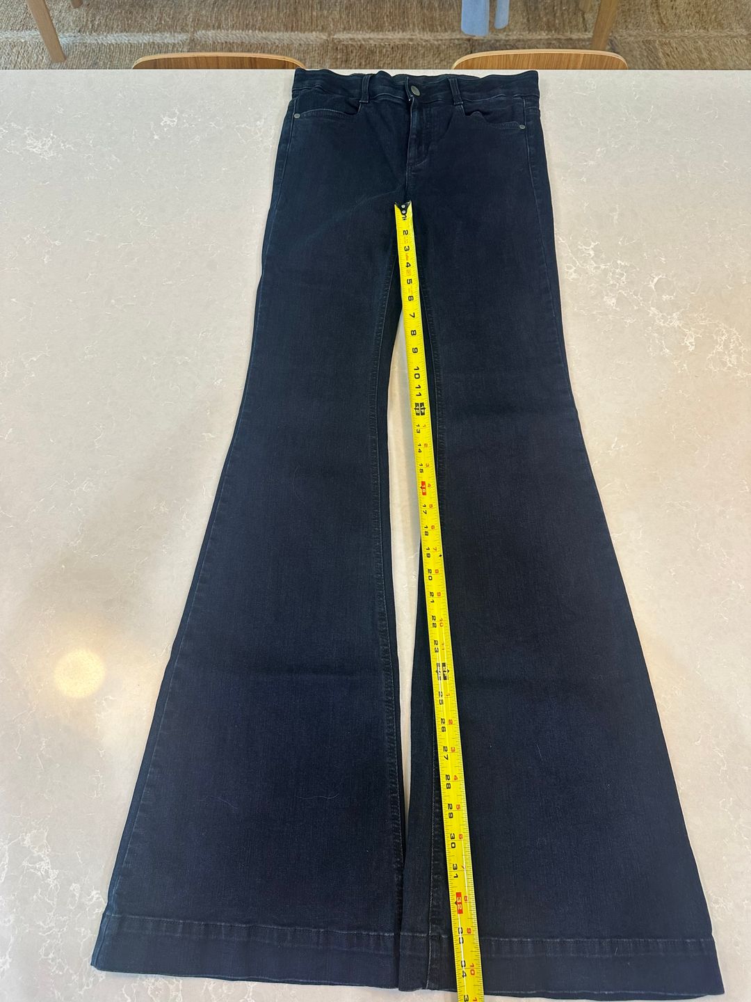 Stella McCartney Dark Denim Boot Cut Jeans, Size 30 (runs small)