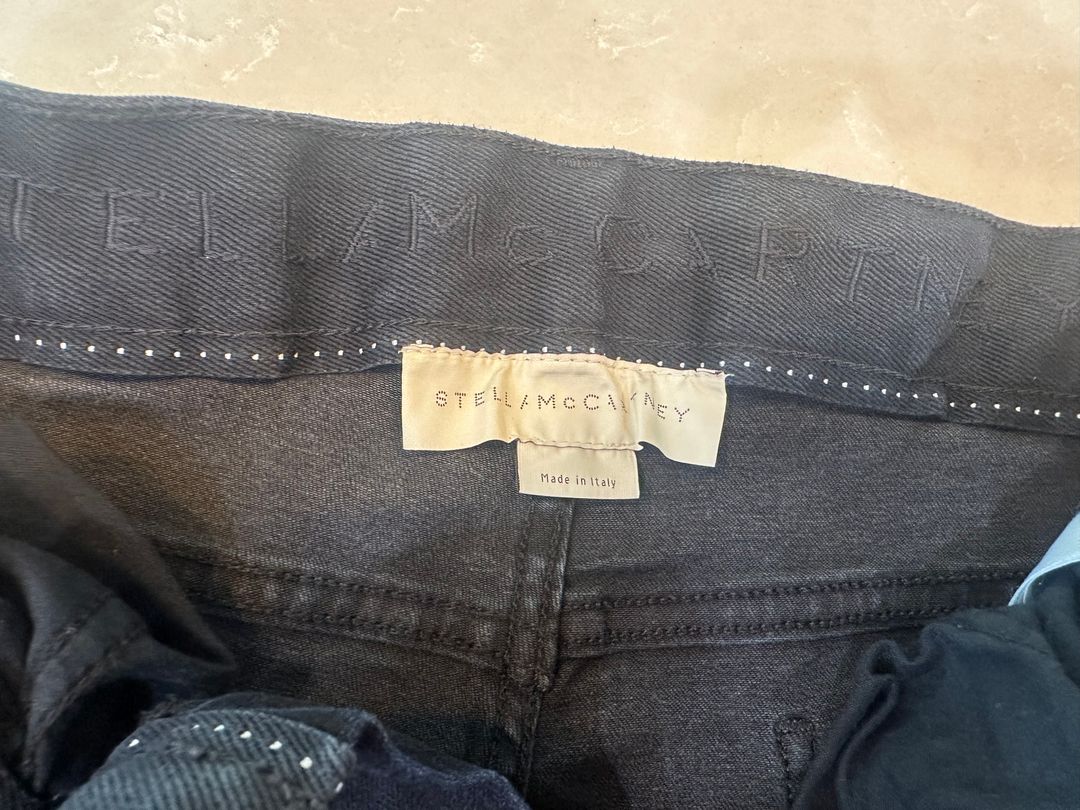 Stella McCartney Dark Denim Boot Cut Jeans, Size 30 (runs small)