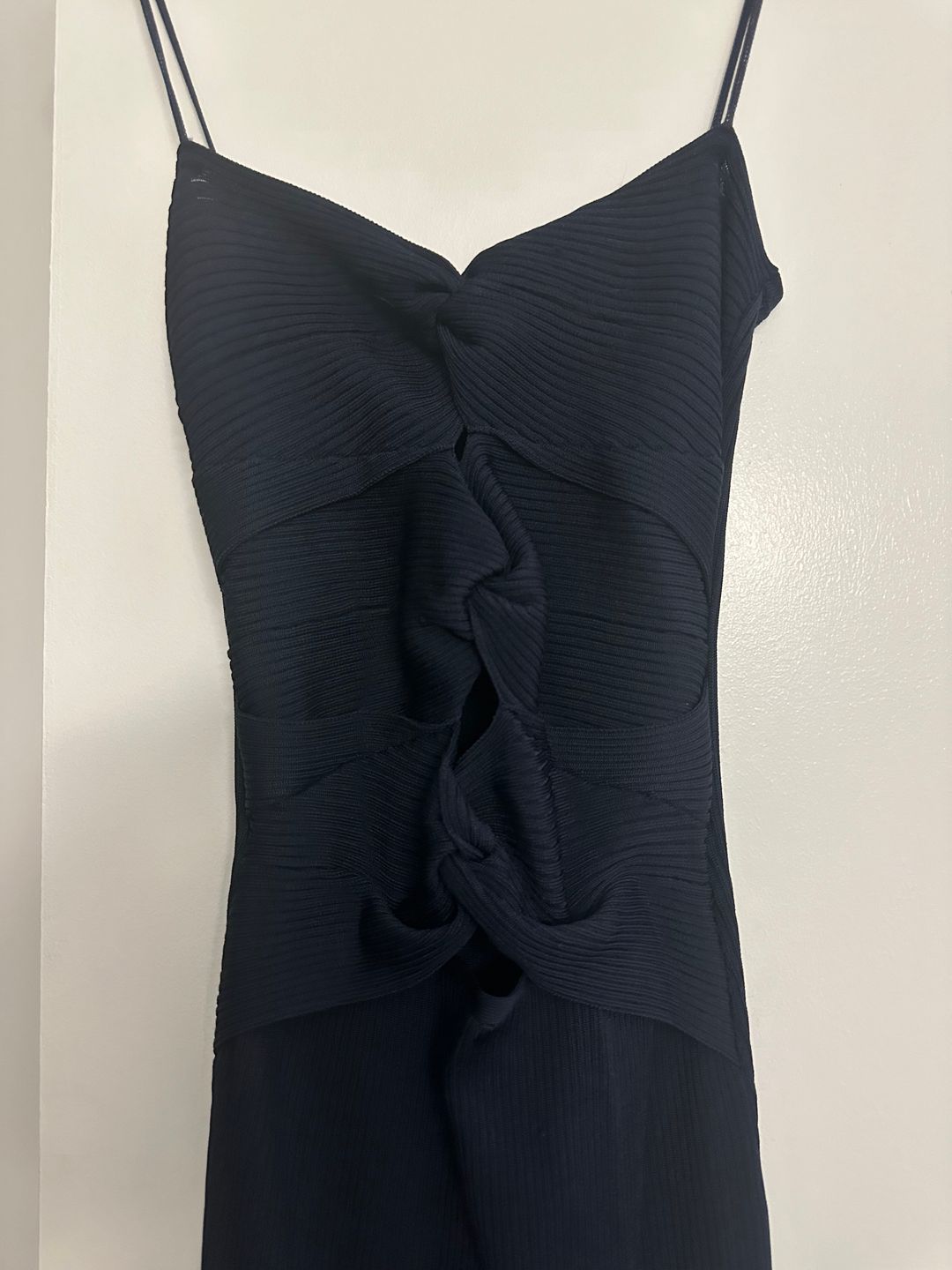 Cult Gaia HONEY KNIT DRESS - INK