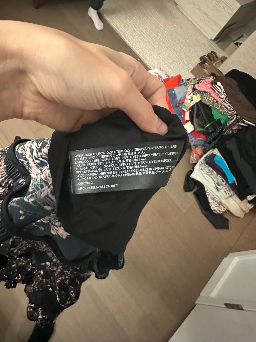 Light Up Mini Dress In Black Wildflower Floral