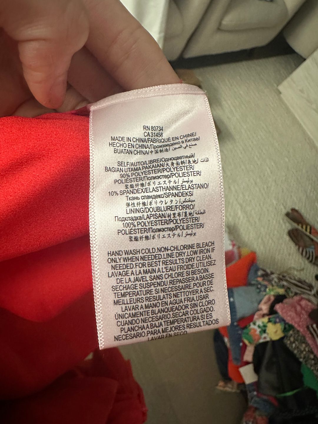 Bcbgmaxazria Marquis Off the Shoulder Dress in Red