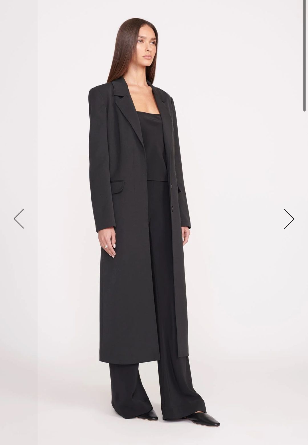 Staud RALPH COAT | BLACK