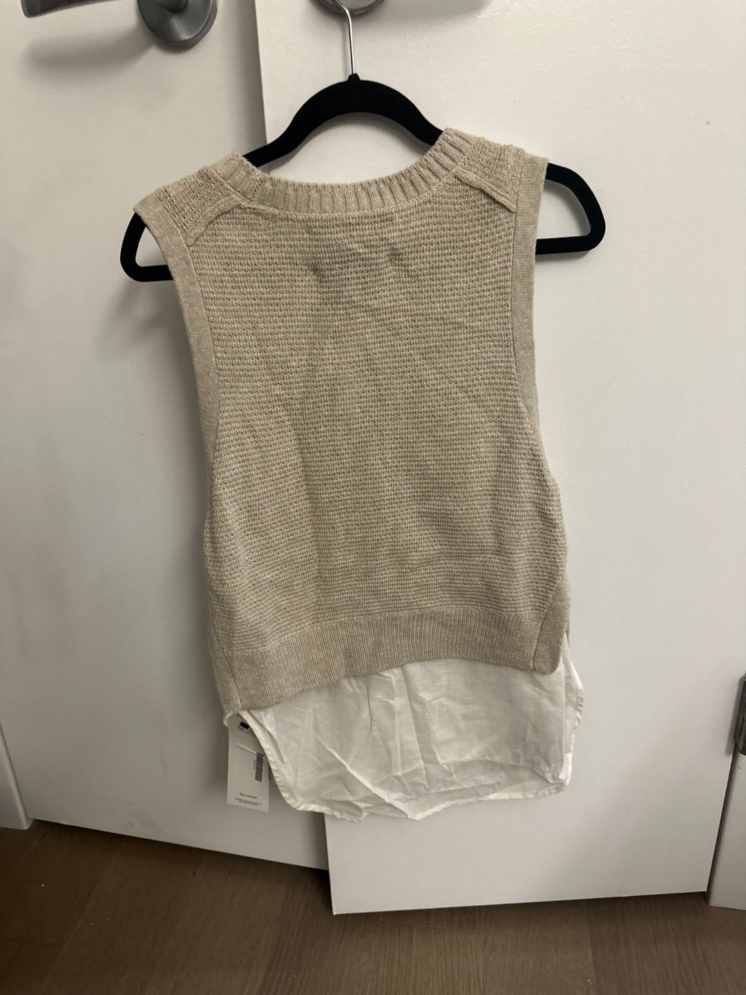 Women's Otto Layered Tank in Egret