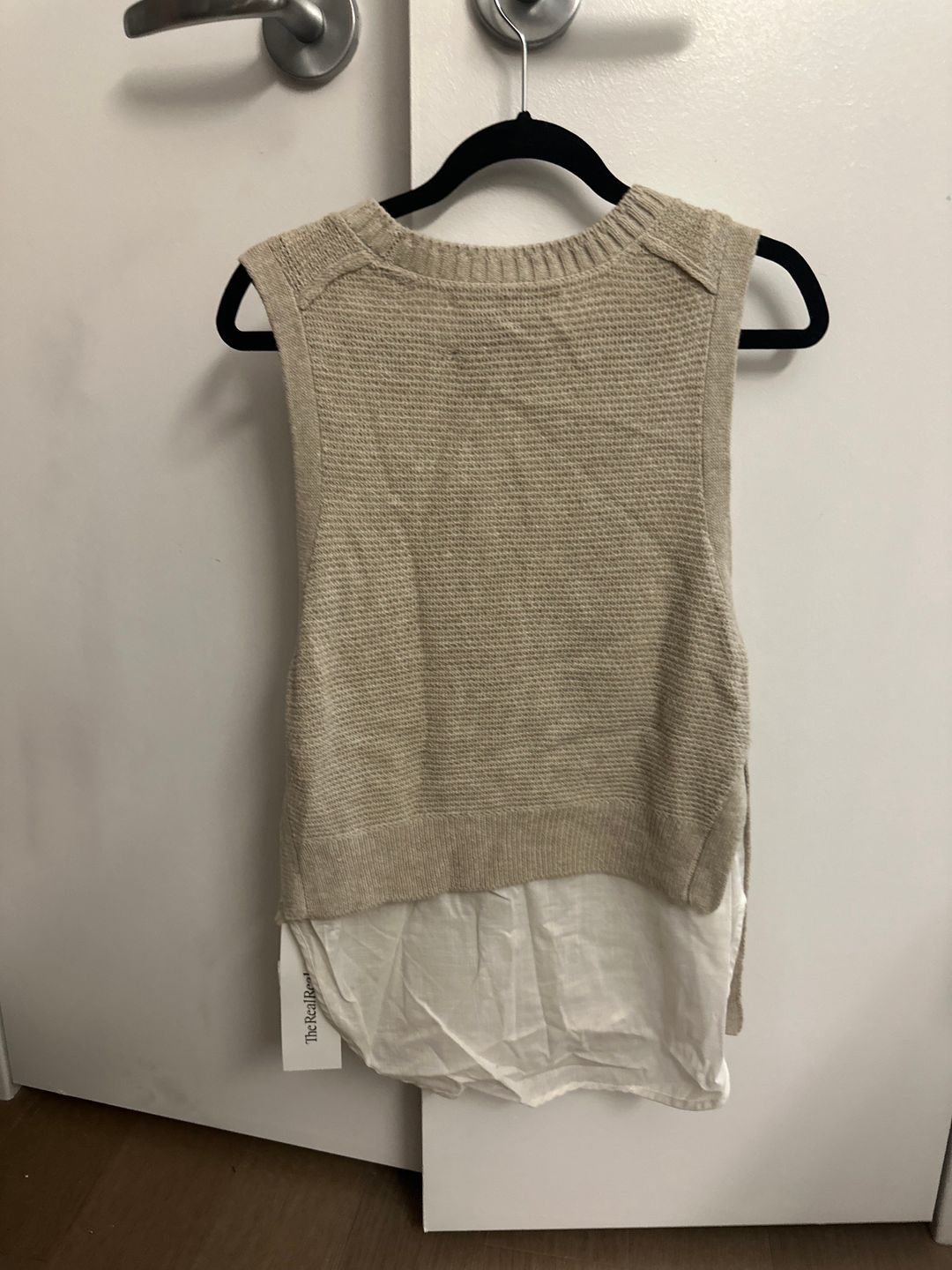 Women's Otto Layered Tank in Egret