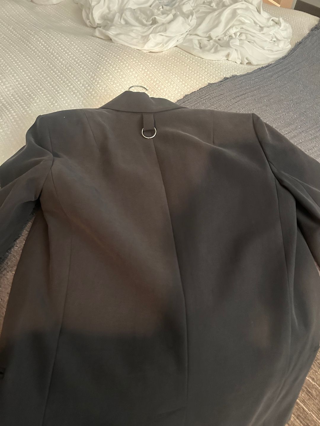 Fluid Suiting Double Breasted Blazer
