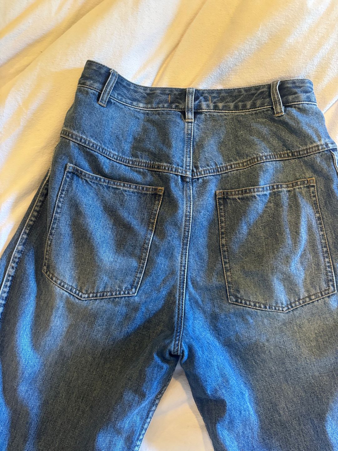 Spring Denim Tuck Jean