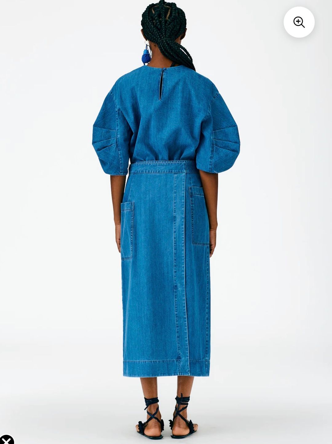 Lean Back Wrap Skirt