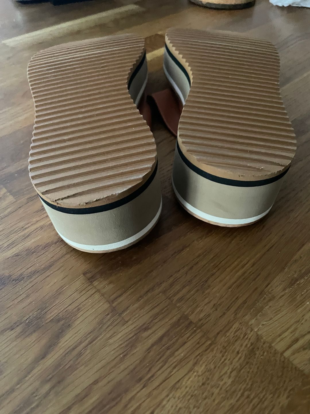 Wedge Sandal worn once outside home for a few hours
