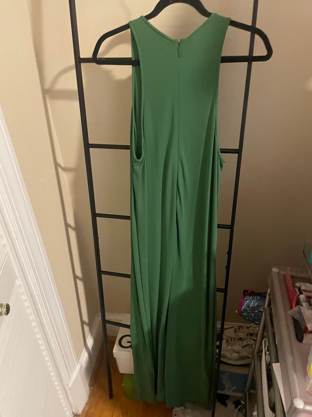 Serpentine jersey tank dress