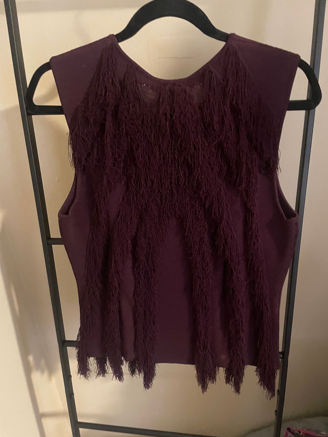 Bonnie Sleeveless Knit Top - Mahogany