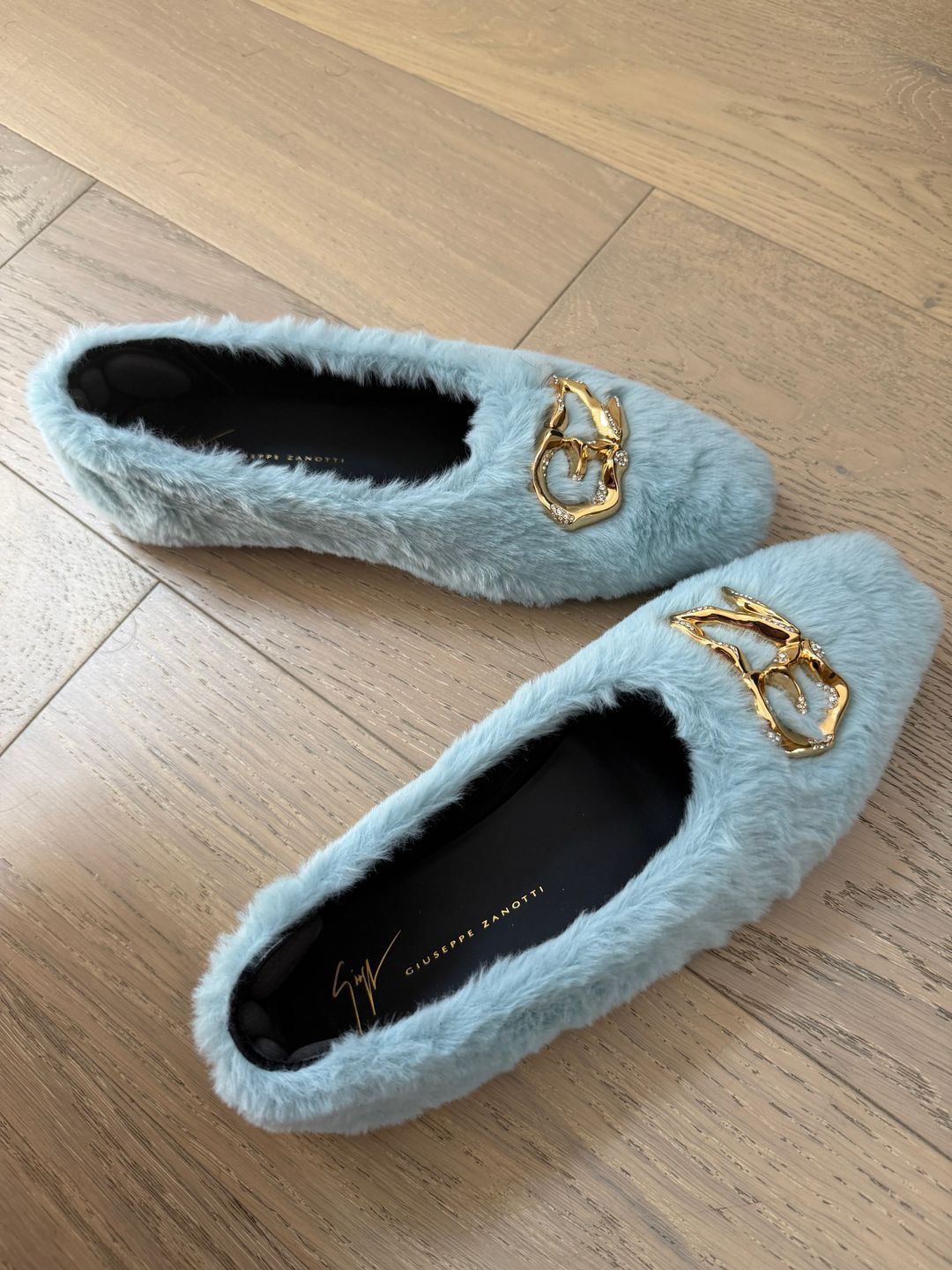 Lucreciia faux fur loafers