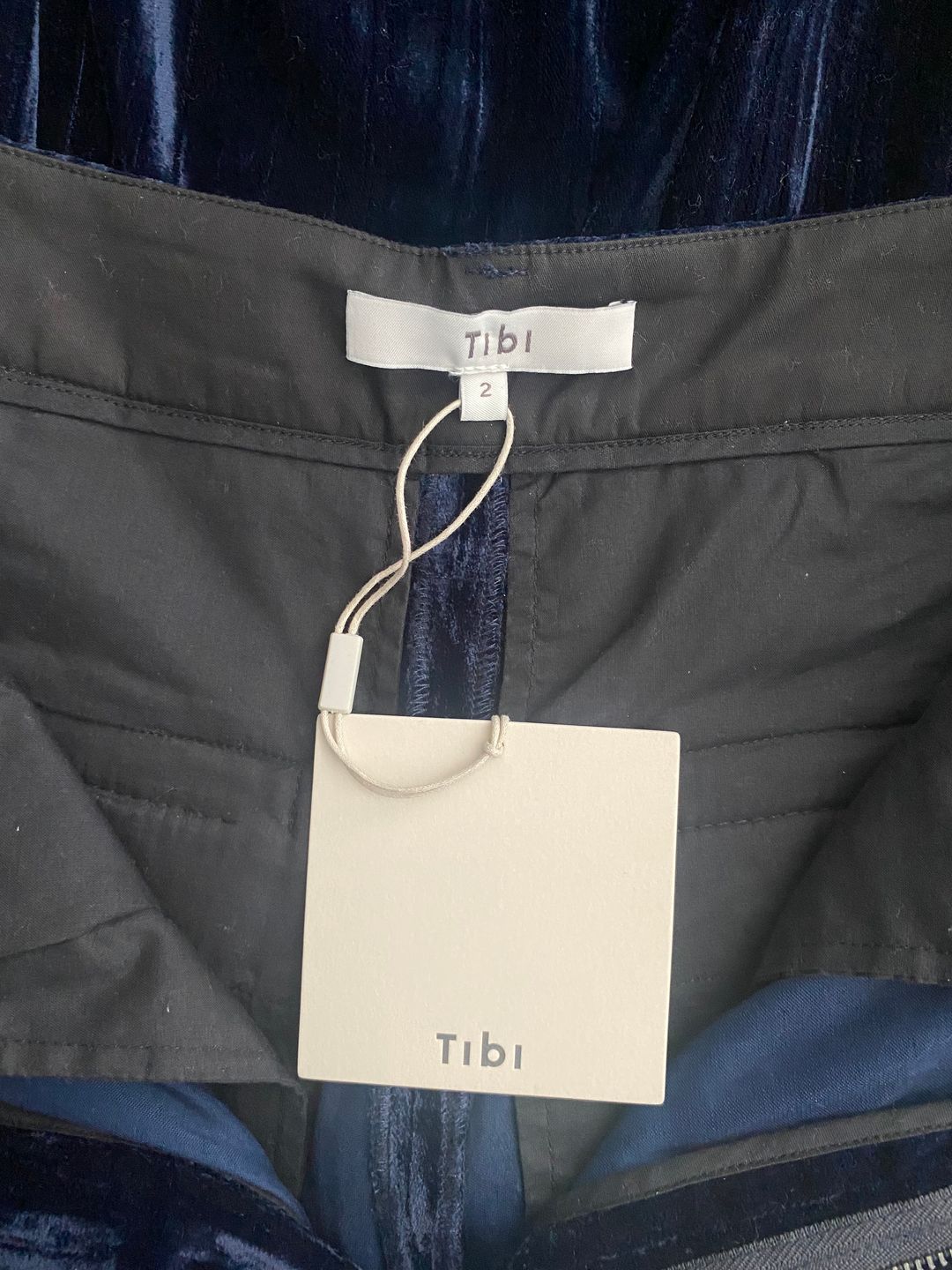 Creased Velvet Stella Pant