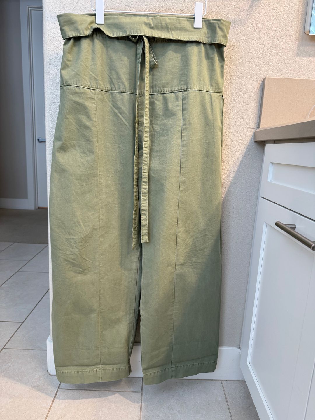 Fisherman Drawcord Pant - Oregano
