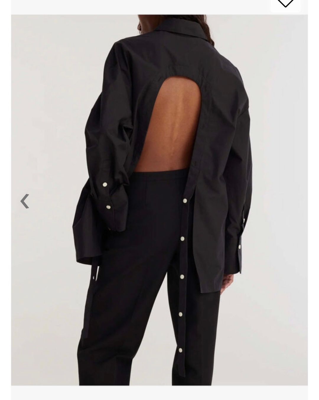 Rohe Frames Noir Open Black Shirt