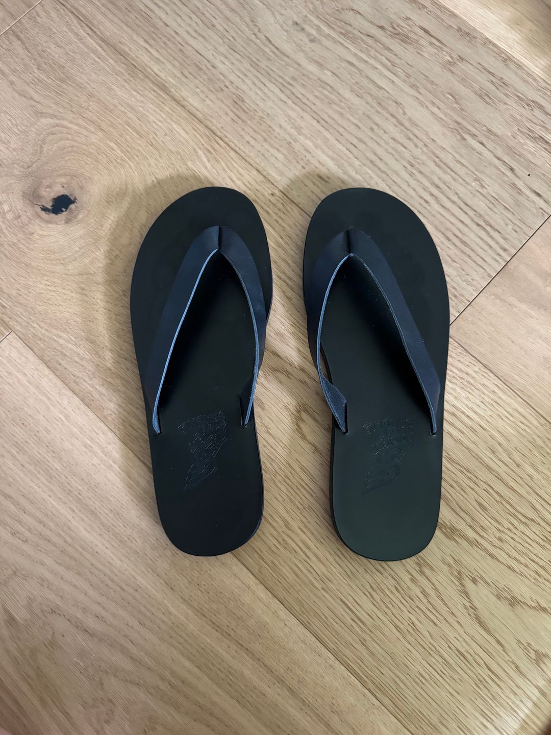 Black Flip Flops