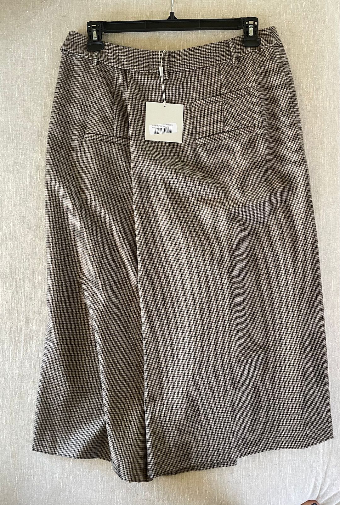 Thomas Menswear Check Wrap Culotte